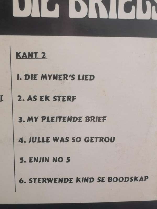 Scarce, Die Briels, Die Myners lied, vinyl very good.