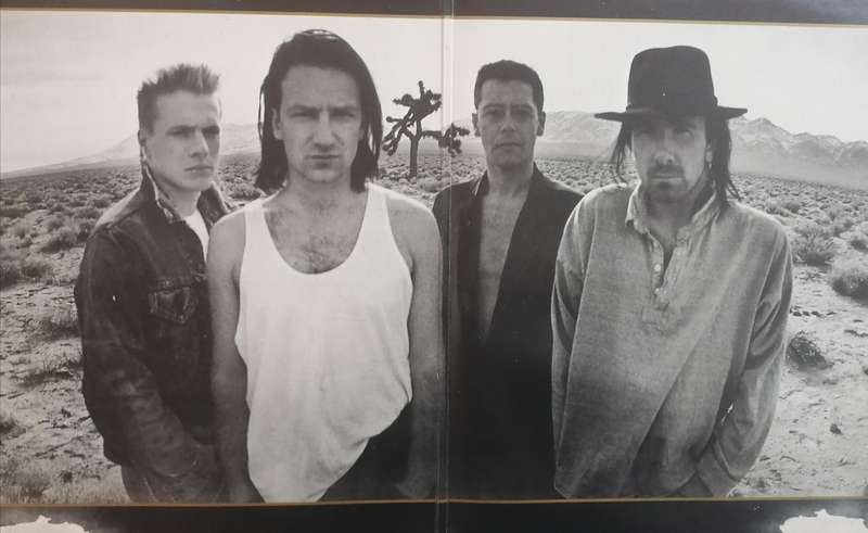 U2, The Joshua tree, vinyl very good-.