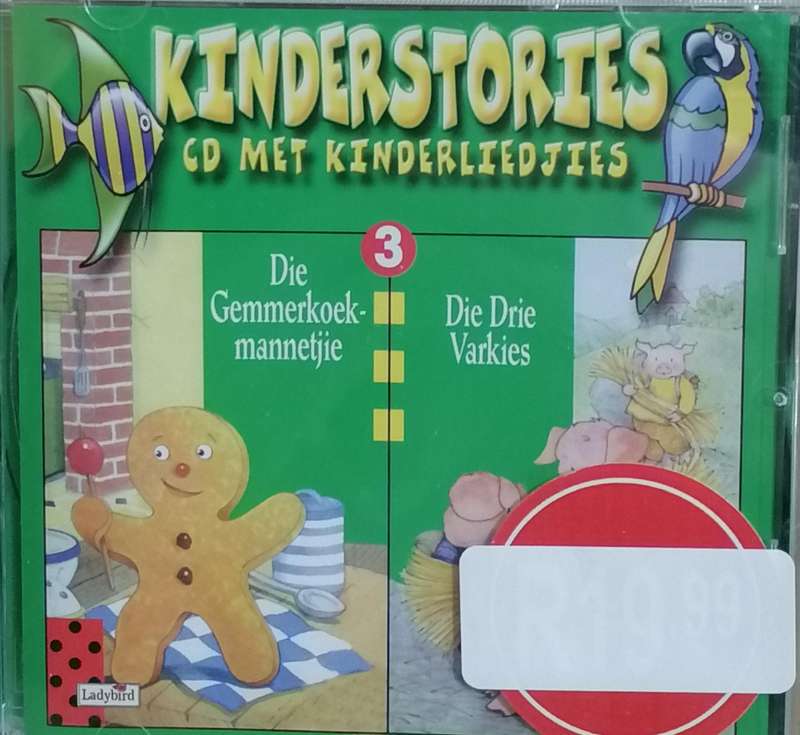 6x original Afrikaans CD's, Kinder stories met kinder liedtjies, very good condition.