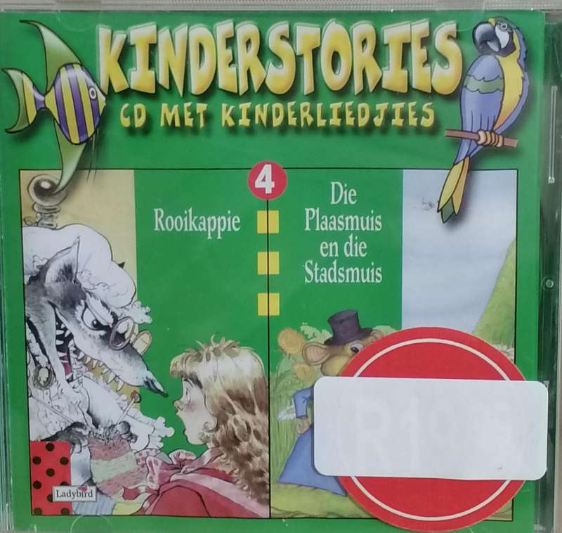 6x original Afrikaans CD's, Kinder stories met kinder liedtjies, very good condition.