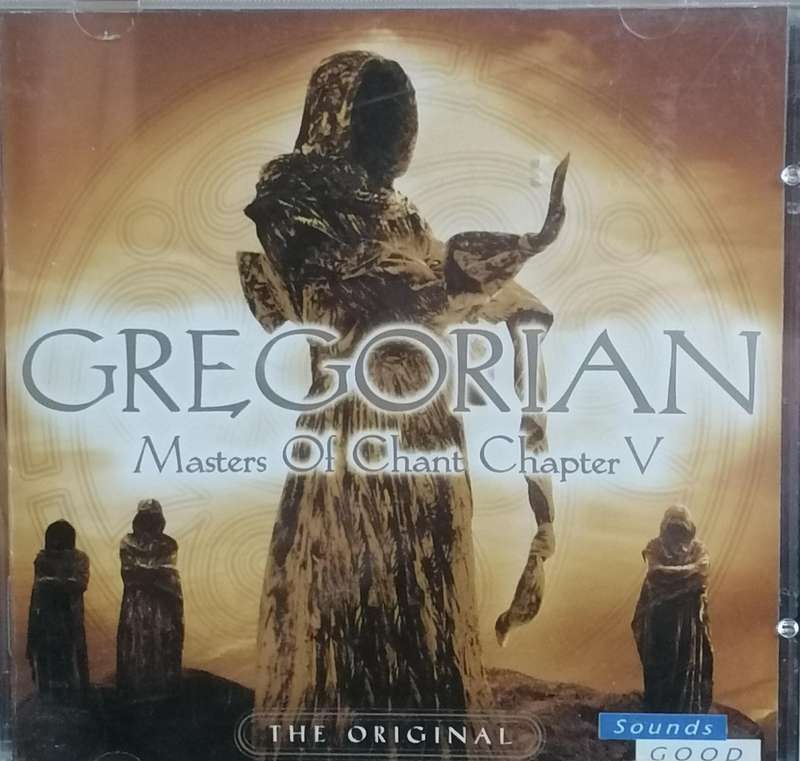 5x original CD's, Gregorian, masters of chant,  very good condition.