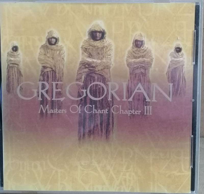 5x original CD's, Gregorian, masters of chant,  very good condition.