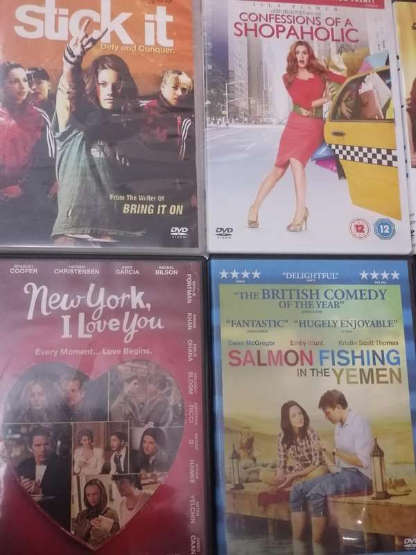 20x original Top DVD movies, in very good condition.