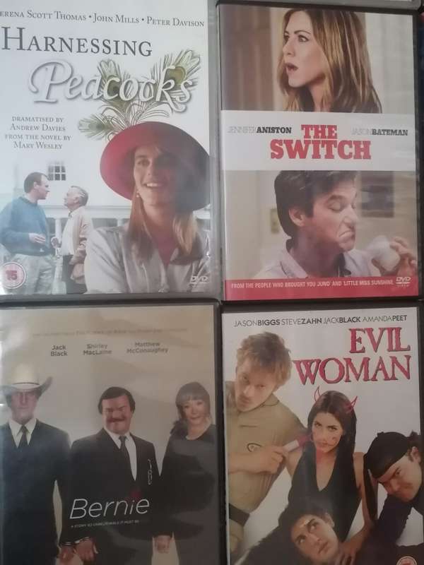 20x original Top DVD movies, in very good condition.