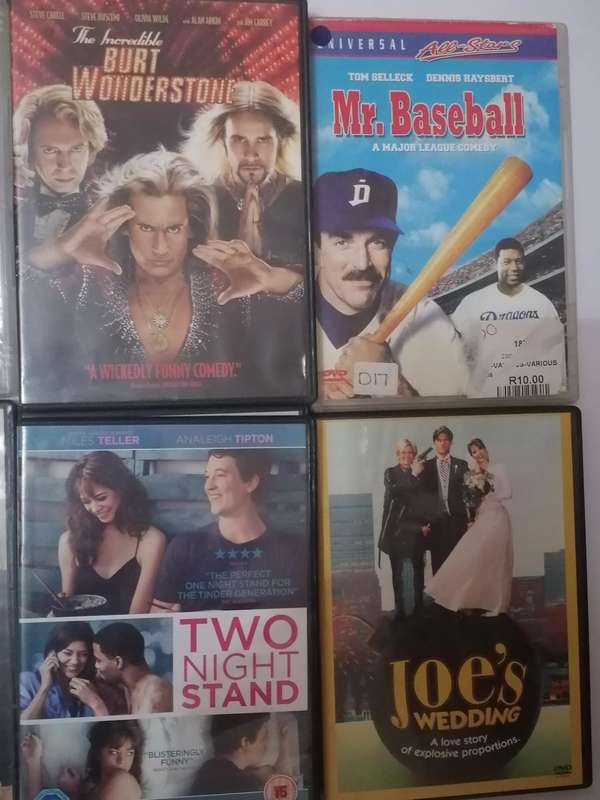 20x original Top DVD movies, in very good condition.