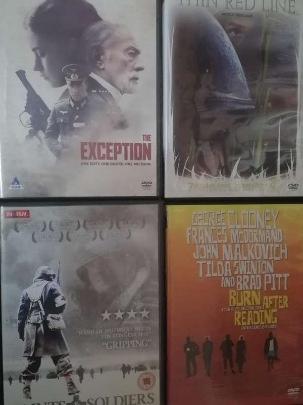 20x original Top DVD movies, in very good condition.