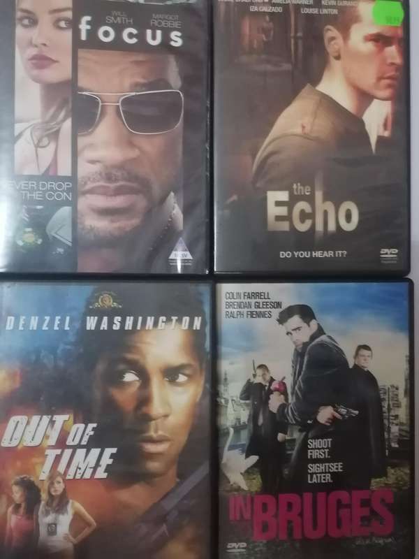 20x original Top DVD movies, in very good condition.