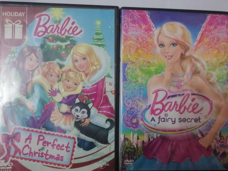 6x Original Barbie DVD's, in very good condition.