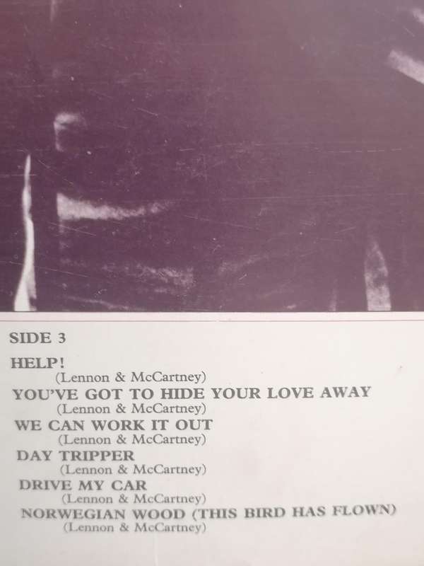 The Beatles 1962-1966, Double album, vinyl's very good.