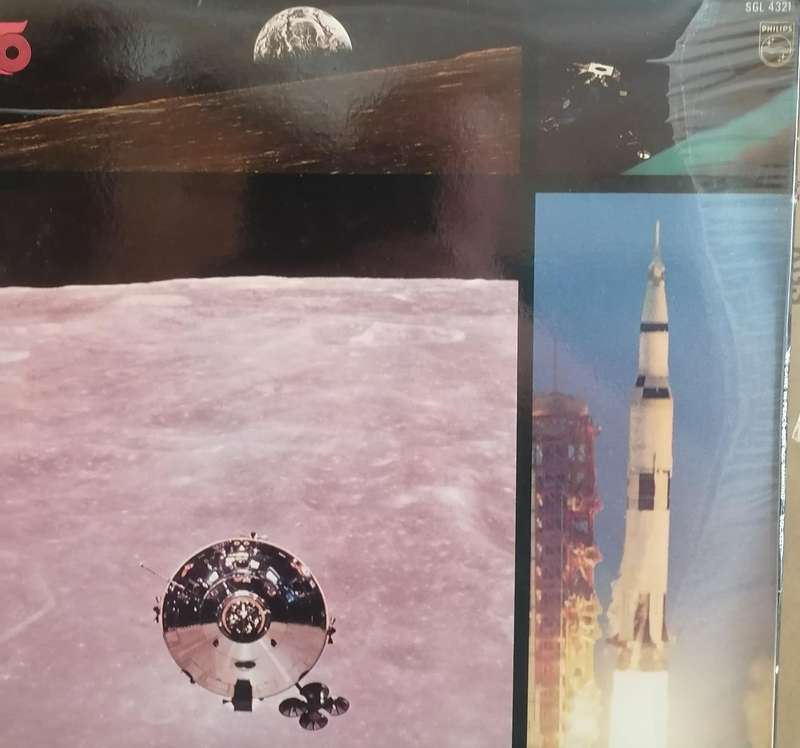 Apollo II Lunar landing 1969 Neil Armstrong, vinyl near mint cond.