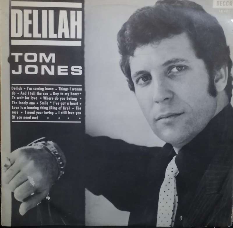 Tom Jones, Delilah, vinyl excellent.