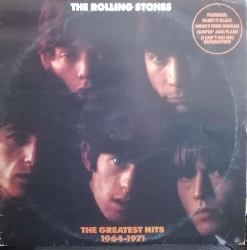 The Rolling Stones, Greatest Hits 1964-1971, Hot Rocks, double album, vinyl's excellent.