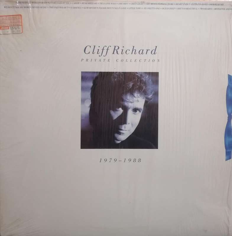 Cliff Richard, Private collection 1979-1988, double album, vinyl's excellent.
