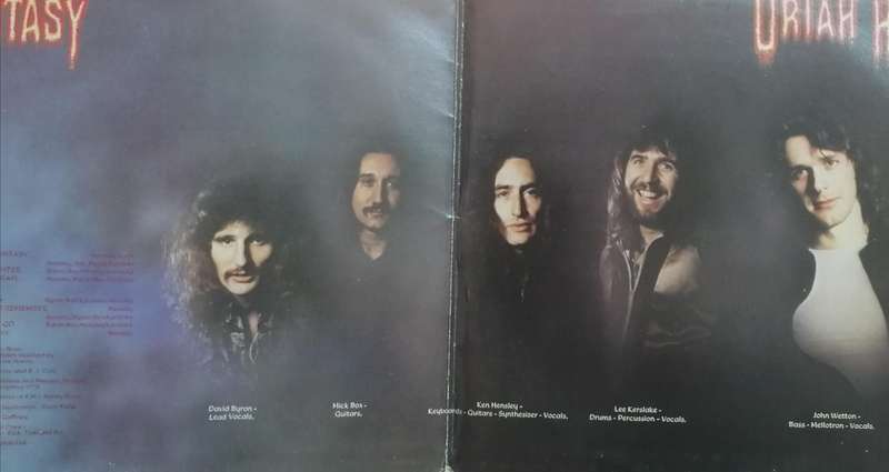 Uriah Heep, Return to Fantasy, vinyl very good+ .