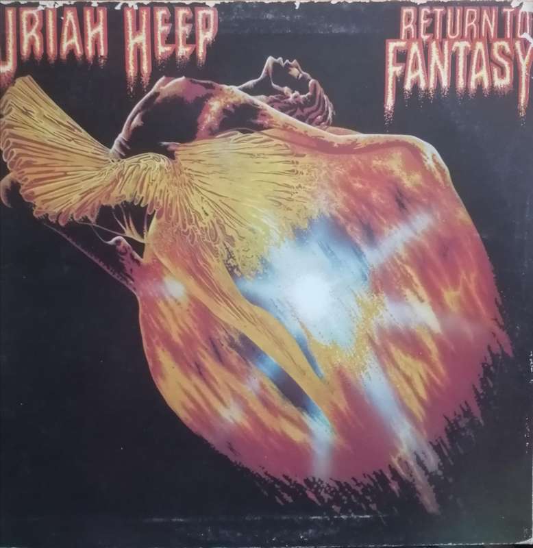 Uriah Heep, Return to Fantasy, vinyl very good+ .