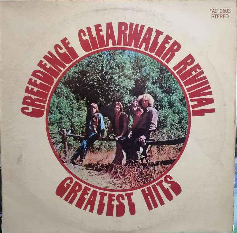 Creedence Clearwater Revival, Greatest Hits, vinyl very good.