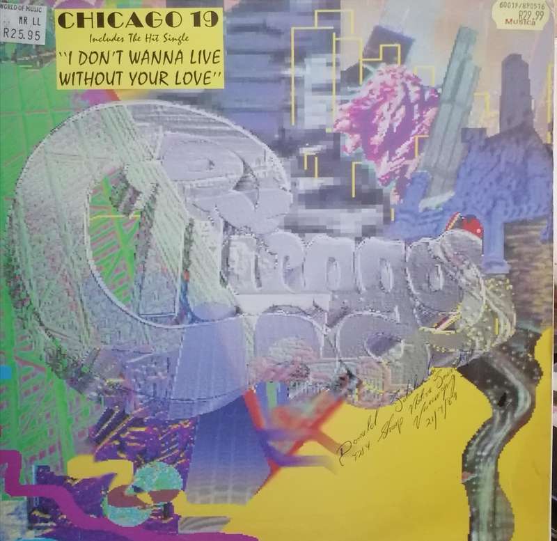 Chicago 19, vinyl very good.