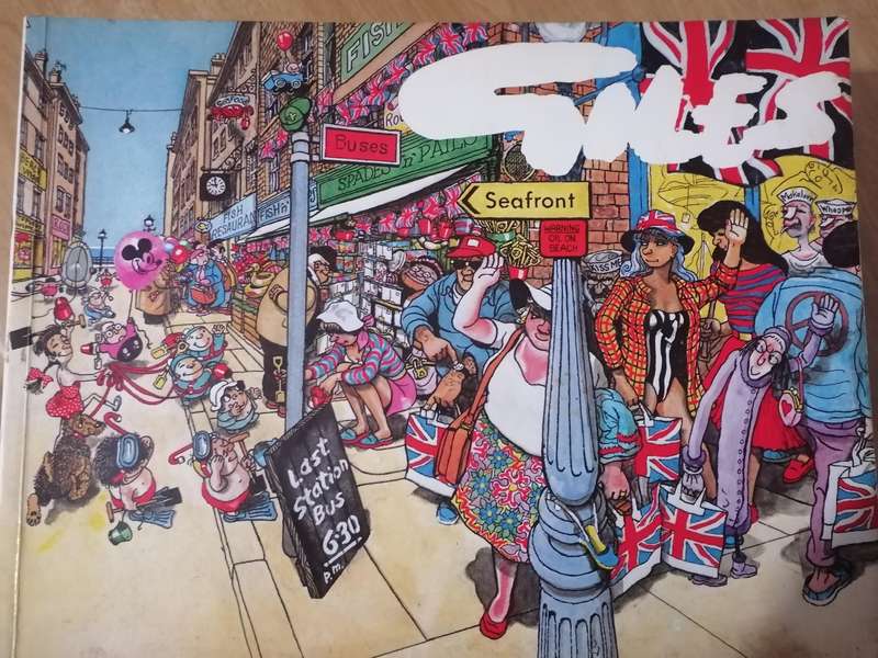 13x Vintage Giles Cartoon issues, between 1973 to 1998.