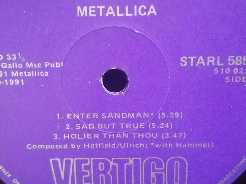 Metallica, double album ,vinyl's good.