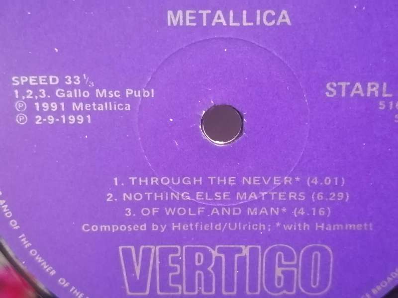 Metallica, double album ,vinyl's good.