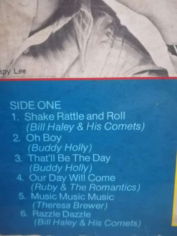 Rock & Roll Giants, vinyl very good+ .