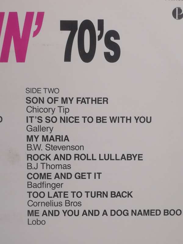 Rockin' 70's, vinyl excellent.