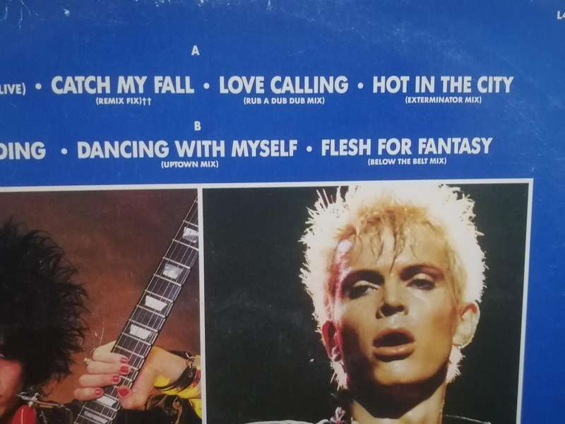 Billy Idol, Vital Idol, Limited edition, vinyl good.