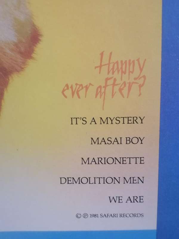 Anthem, Happy ever after, vinyl excellent.