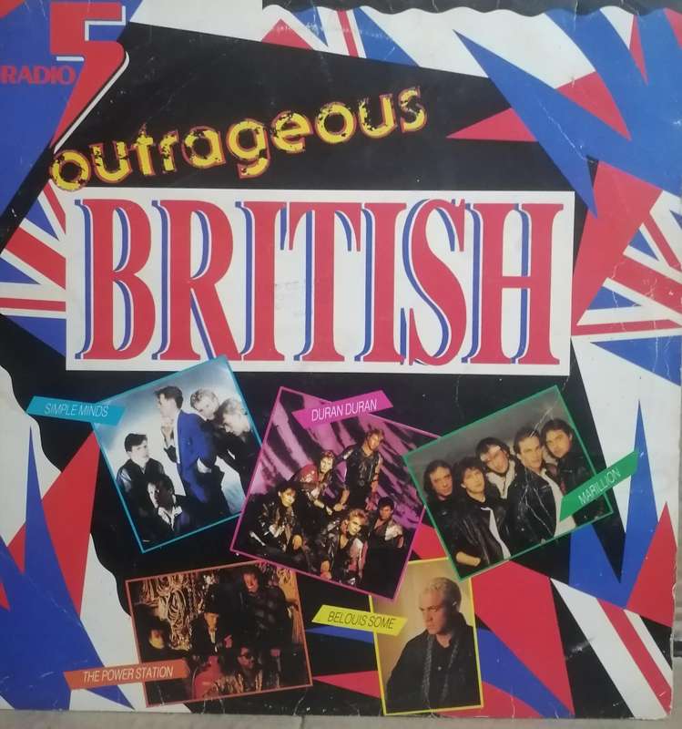 Radio 5, Outrageous British, vinyl very good.