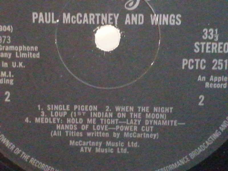Paul McCartney, Red Rose Speedway, vinyl very good.