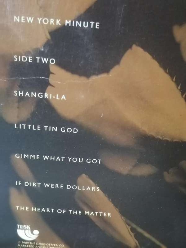 Don Henley, The end of the Innocence, vinyl very good+.