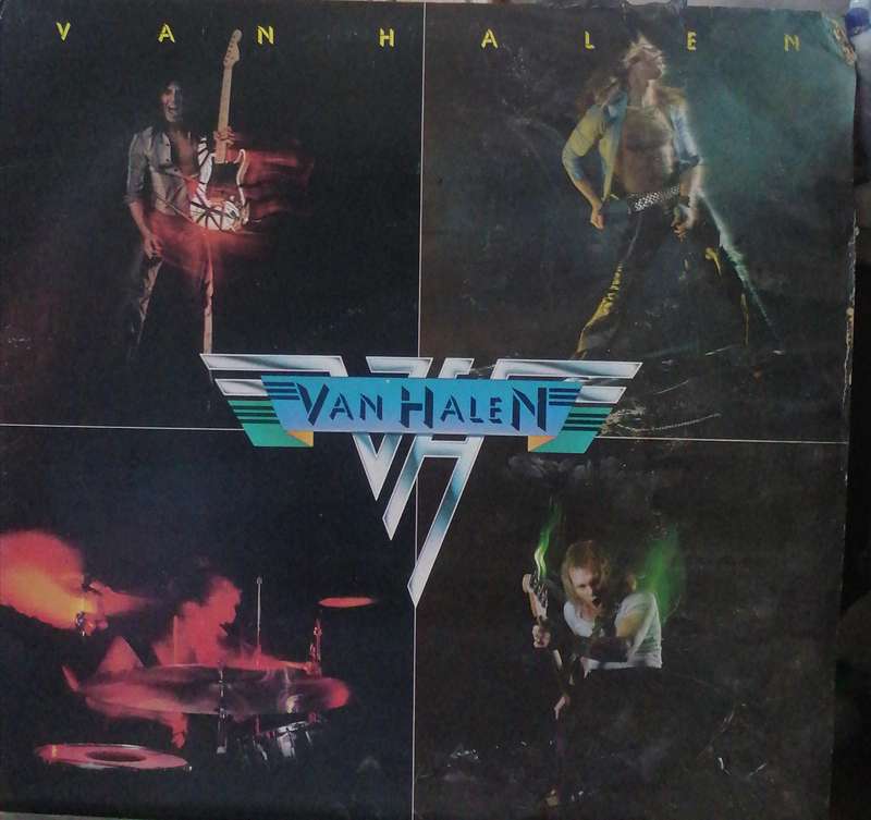 Van Halen, vinyl very good+.