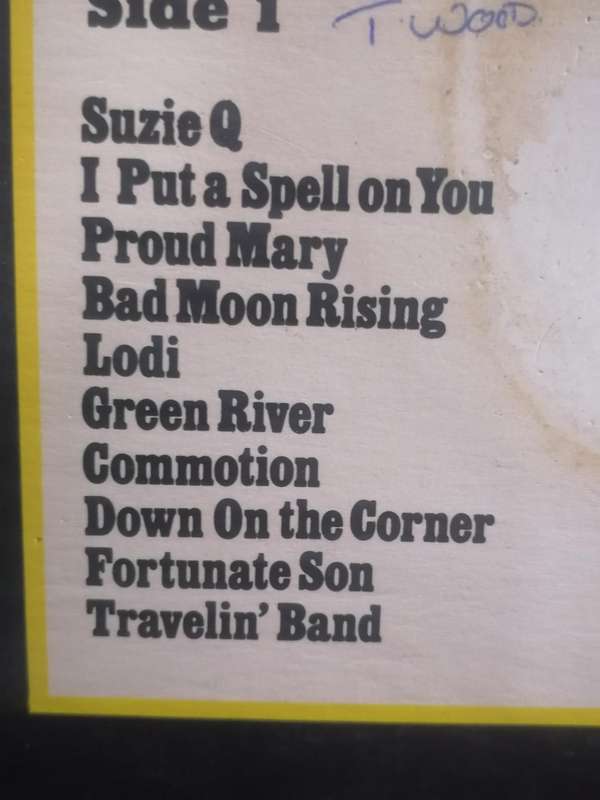 Creedence Clearwater Revival, 20 Greatest hits, vinyl very good-.