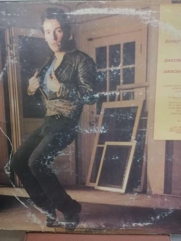 Bruce Springsteen, Dancing in the Dark, vinyl good.
