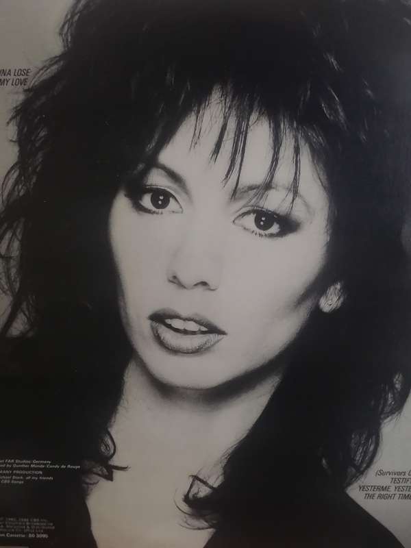 Jennifer Rush, Movin, vinyl very good+.