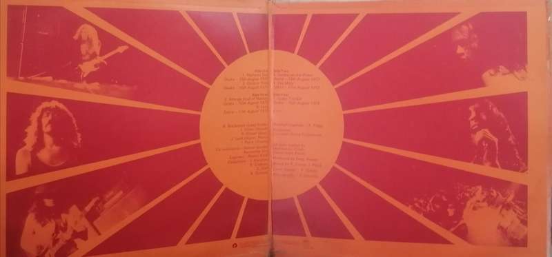 Deep Purple, Made in Japan, double album vinyl's very good-  .