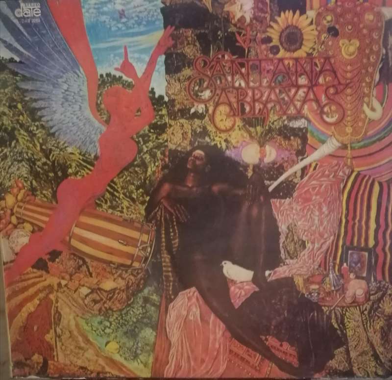 Santana, Abraxas, vinyl very good.