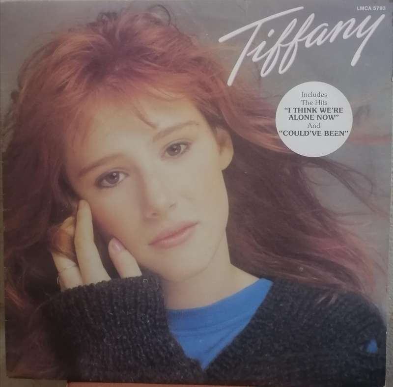 Tiffany, include, I think we're alone now ,vinyl very good.