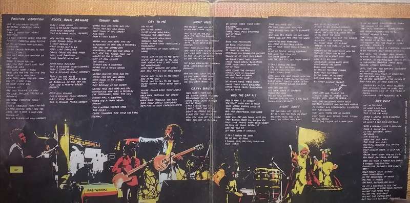 Bob Marley & The Wailers, Rastaman Vibration, vinyl very good-.