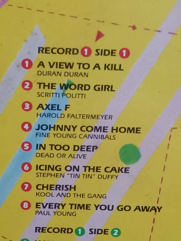 Now that's what I call music Vol.5, double album, vinyl's very good.