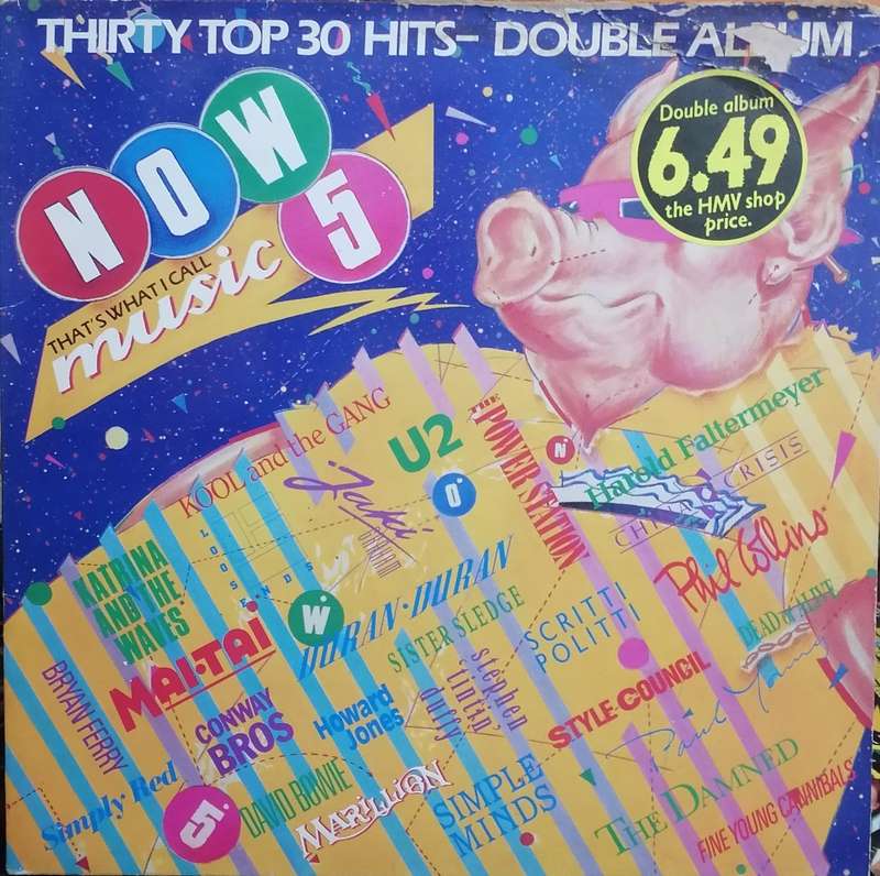 Now that's what I call music Vol.5, double album, vinyl's very good.
