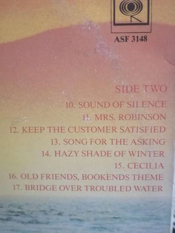 Simon and Garfunkel collection, 17 all time Greatest Hits, vinyl very good+.