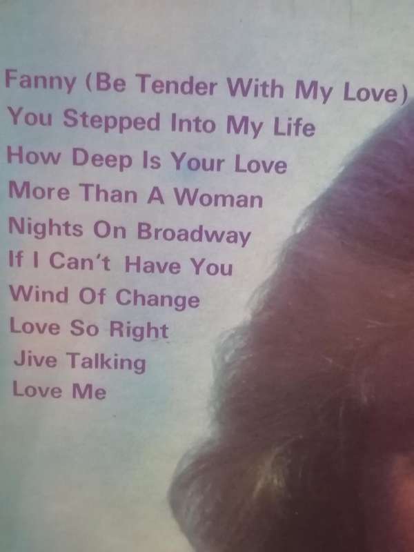 Bee Gees Greatest, double album. vinyl's very good.