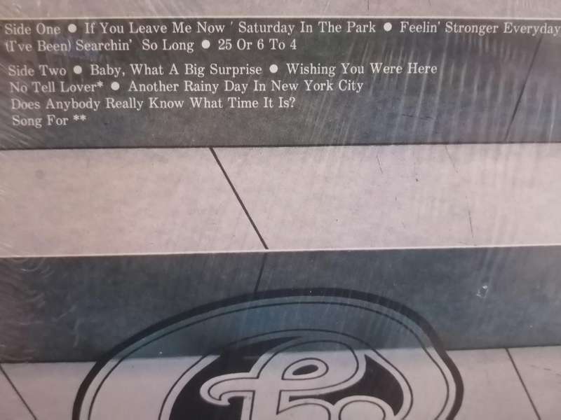 Chicago, Greatest Hits, incl. If You leave Me Now, vinyl excellent.