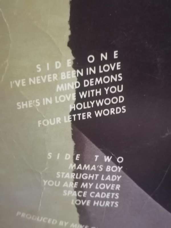 Suzi Quatro, and other four letter words vinyl very good+.