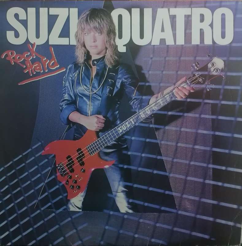 Suzi Quatro, Rock Hard, vinyl very good- .