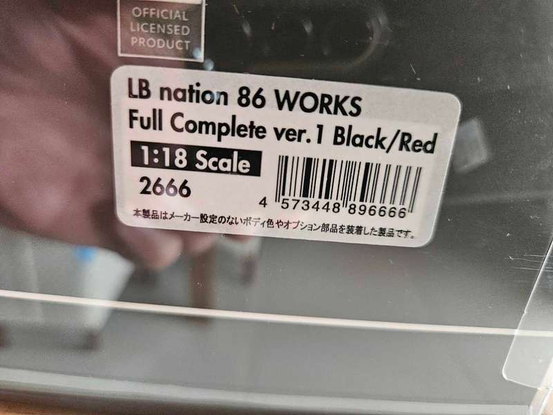 LB Nation 86 Works - 1/18 Ignition Models