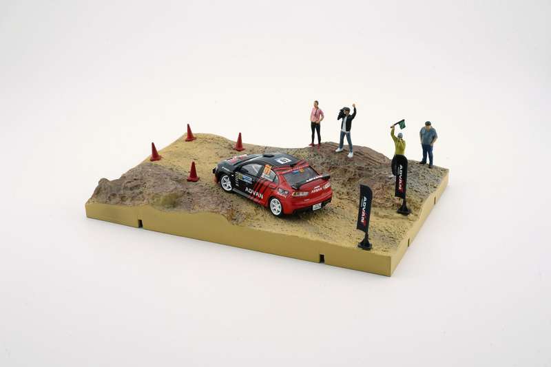 Mitsubishi Lancer Evolution X Diorama - 1/64