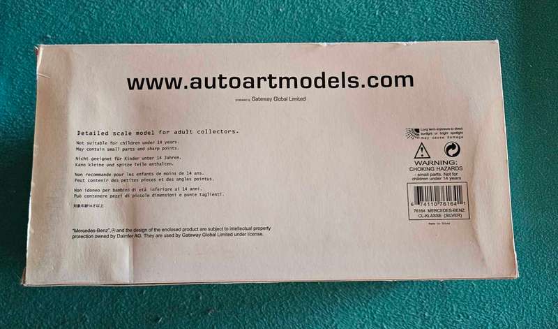Mercedes Benz CL-Klasse - Autoart 1/18
