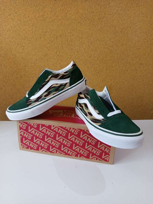 Vans Junior Old Skool Flame Camo